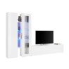 Modern white TV cabinet cabinet wall unit Elco WH Offers