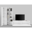 Modern white TV cabinet cabinet wall unit Elco WH Discounts