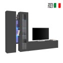 Modern living room TV cabinet cabinet wall unit Elco RT On Sale