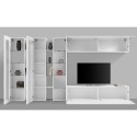 Joy Mir Wall Unit with 2 Display Cabinets, TV Stand, Floating Cabinet, and Wardrobe Discounts