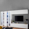 Joy Mir Wall Unit with 2 Display Cabinets, TV Stand, Floating Cabinet, and Wardrobe Promotion