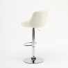 Philadelphia Bar Kitchen Stool, Tall, Fixed, Swivel, Adjustable with Backrest 