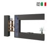 Loane RT modern suspended TV cabinet bookcase wall unit On Sale