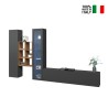 Modern TV cabinet display wall bookcase wood Rold RT On Sale