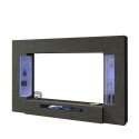 Modern wall-mounted TV wall unit 2 display cabinets Sultan RT Offers