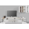 Modern White Wall Unit with TV Cabinet - Stady WH Design Discounts