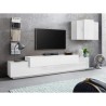 Modern White Wall Unit with TV Cabinet - Stady WH Design Catalog