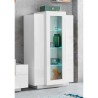 Showcase living room white high modern design 80x120cm Corona Lacq Discounts
