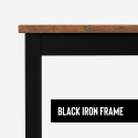 copy of Industrial office desk 120x60 modern metal design Leeds Offers