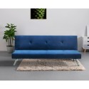 2 seater sofa bed clic clac reclining design velvet fabric Probatus Bulk Discounts