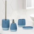 Bathroom accessories soap dispenser light blue Silk Promotion