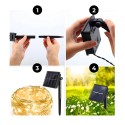 NestX Outdoor Decorative Solar String Lights, 200 LED for Garden, Balcony, Christmas, Patio Offers