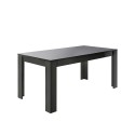Modern dining room table 180x90cm anthracite high gloss Pandor Dama Offers