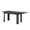 Extending table 90x137-185cm anthracite gloss modern Fly Dama Offers