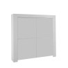 High kitchen sideboard 4 doors high gloss white Moyen Amalfi Offers