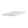 Glossy white modern extending table 90x137-185cm Lit Amalfi Sale
