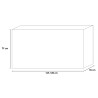 Extendable Oak Dining Table 90x137-185cm Toko Palma Offers