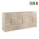 Sideboard living room kitchen design 181cm wooden sideboard 3 doors Dama Sm S On Sale