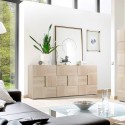 Sideboard living room kitchen design 181cm wooden sideboard 3 doors Dama Sm S Discounts