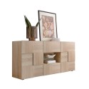 Living room sideboard 2 doors 2 drawers wood modern design Dama Sm Offers