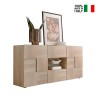 Living room sideboard 2 doors 2 drawers wood modern design Dama Sm On Sale