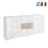 Sideboard 2 doors 2 drawers 181cm high gloss white design sideboard Prisma Wh M On Sale