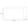 Glossy white TV stand unit 1 door drawer 121cm Petite Wh Prisma Catalog