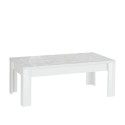 Reef Prisma Glossy White Coffee Table 65x122cm Offers