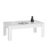 Low glossy white coffee coffee table 65x122cm Reef Prisma Sale