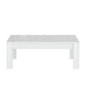 Reef Prisma Glossy White Coffee Table 65x122cm Discounts