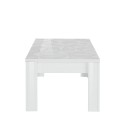 Low glossy white coffee coffee table 65x122cm Reef Prisma Catalog