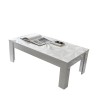 Low glossy white coffee coffee table 65x122cm Reef Prisma Bulk Discounts