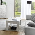 Reef Prisma Glossy White Coffee Table 65x122cm Promotion