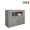 Sideboard living room modern sideboard 2 doors cement grey Minus Ct Urbino On Sale