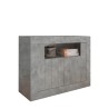 Sideboard living room modern sideboard 2 doors cement grey Minus Ct Urbino Offers