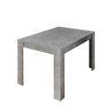 Modern dining table 90x137-185cm extendable concrete Fold Urbino Sale