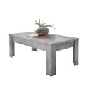 Low modern coffee table 65x122cm concrete grey Iseo Urbino Offers