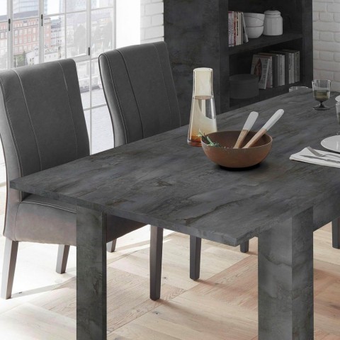 Extension 48cm for dining table black oxide Log 180x90cm Urbino Promotion