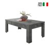 Morris Urbino modern black coffee table low lounge 65x122cm On Sale
