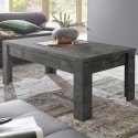 Morris Urbino modern black coffee table low lounge 65x122cm Promotion