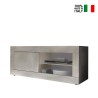 Mobile TV stand 140cm modern wooden base with Diver Pc Basic door. On Sale