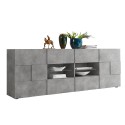Sideboard living room dining room 2 doors 4 drawers cement Dama Ox L Offers