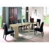 Extendable console 54-252cm modern dining table wood Hidalgo Discounts