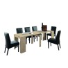 Extendable console 54-252cm modern dining table wood Hidalgo Sale