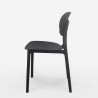 Chair modern design polypropylene kitchen outdoor dining room Nantes 