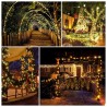 String lights 200 LED solar lights Christmas garden balcony party NestX Catalog