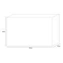 Modern Design Black Wooden Sideboard 3 Doors 156cm Cooper Steel Discounts