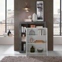 Blume BX Modern Black Sideboard with Glossy White Doors Catalog