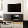 Black marble effect Modern living room TV stand Diver MB Basic. Sale