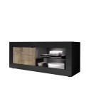 Modern industrial black wooden 140cm TV stand Diver NP Basic Mobile. Sale